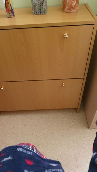 Dos muebles zapateros