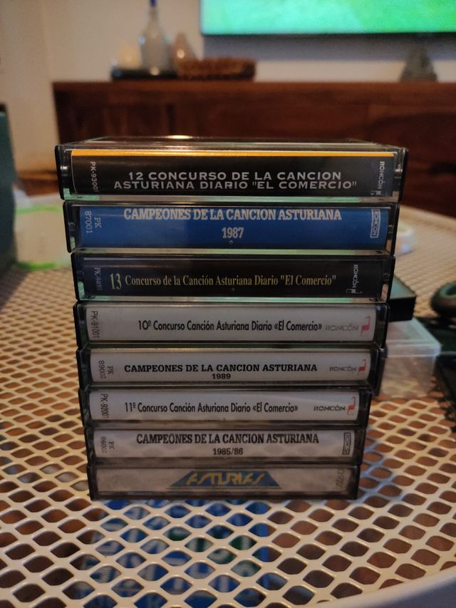 Cintas Canción Asturiana 80s