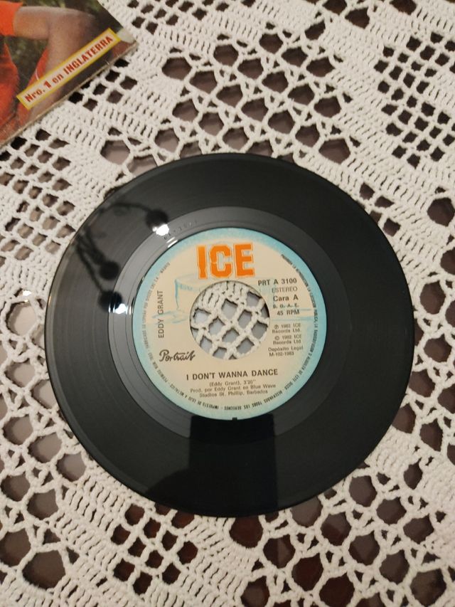 Single de Eddy Grant - I Don't Wanna Dance