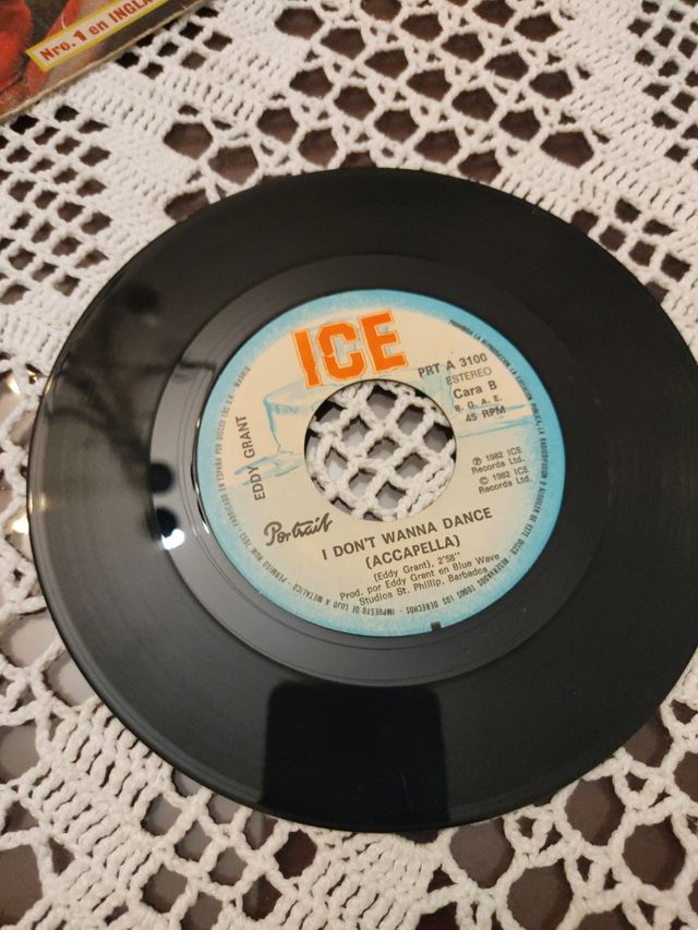 Single de Eddy Grant - I Don't Wanna Dance