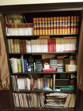 Mueble antiguo 2 puertas - Madera haya