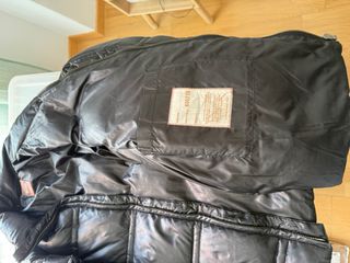 Plumifero 3/4 Hugo Boss negro