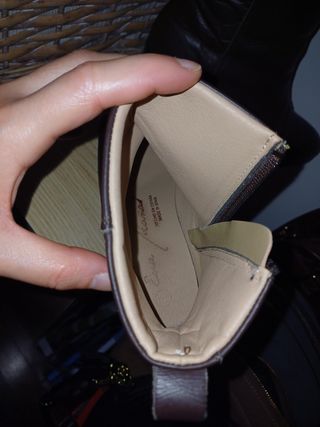 Botines piel impermeable Eva Mañas