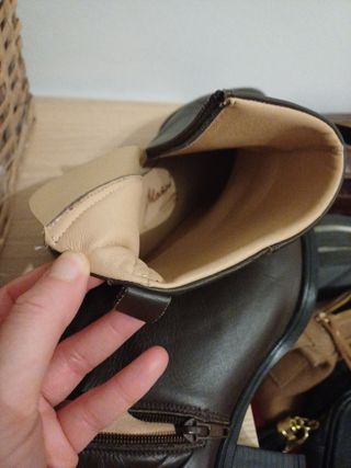 Botines piel impermeable Eva Mañas