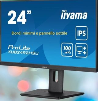 Monitor Iiyama ProLite XUB2492HSU 24" IPS 100Hz