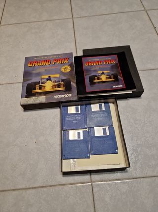 Gioco corse Microprose Grand Prix - Amiga