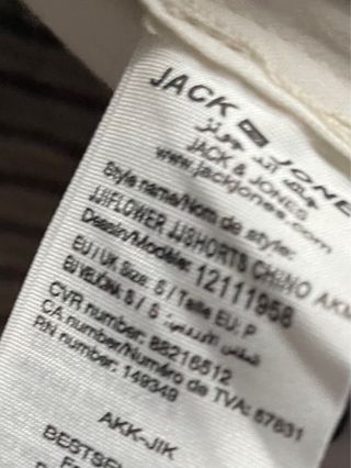 Shorts Jack Jones estampados azules