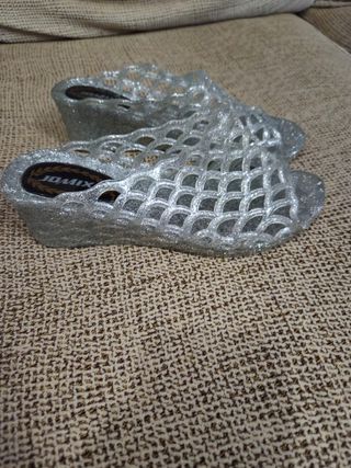 Chanclas JOMIX Plata Brillantes