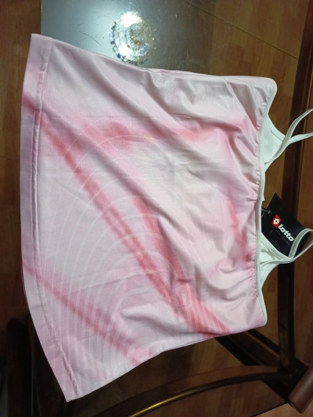 Camiseta tirantes rosa talla M