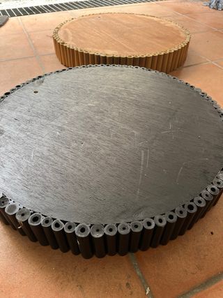 2 Mesas Decorativas Bambú