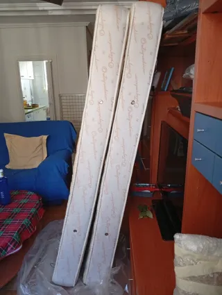 2 colchones de matrimonio individuales