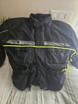 Chaqueta moto XL negra