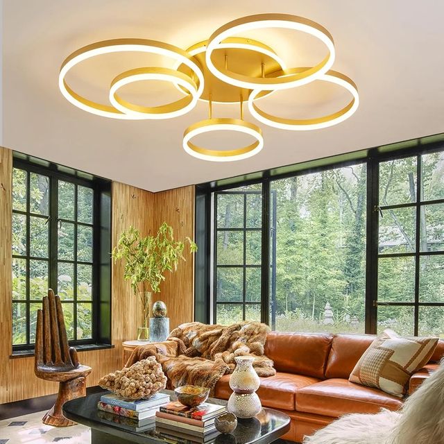 Lámpara techo LED Regulable con mando