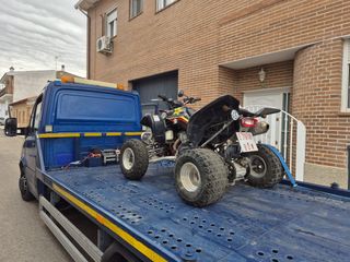 Grua porta coches particular