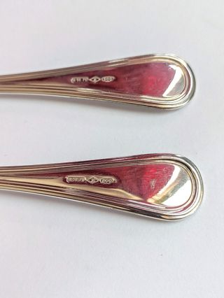 Coppia forchette argento 800