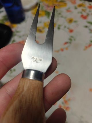 Forchettina formaggio - acciaio inox