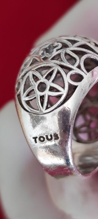Anillo Tous Dreams plata.