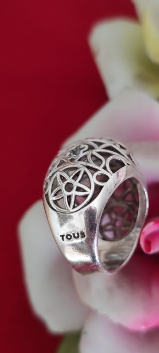 Anillo Tous Dreams plata.