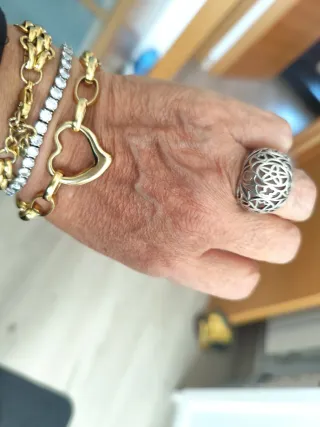 Anillo Tous Dreams plata. Talla 19.