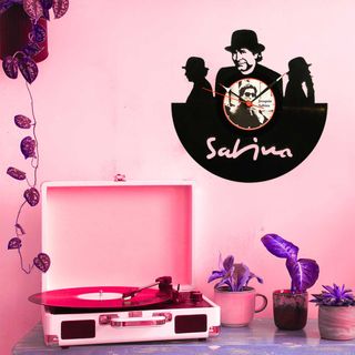 Reloj de Disco de Vinilo de Joaquin Sabina