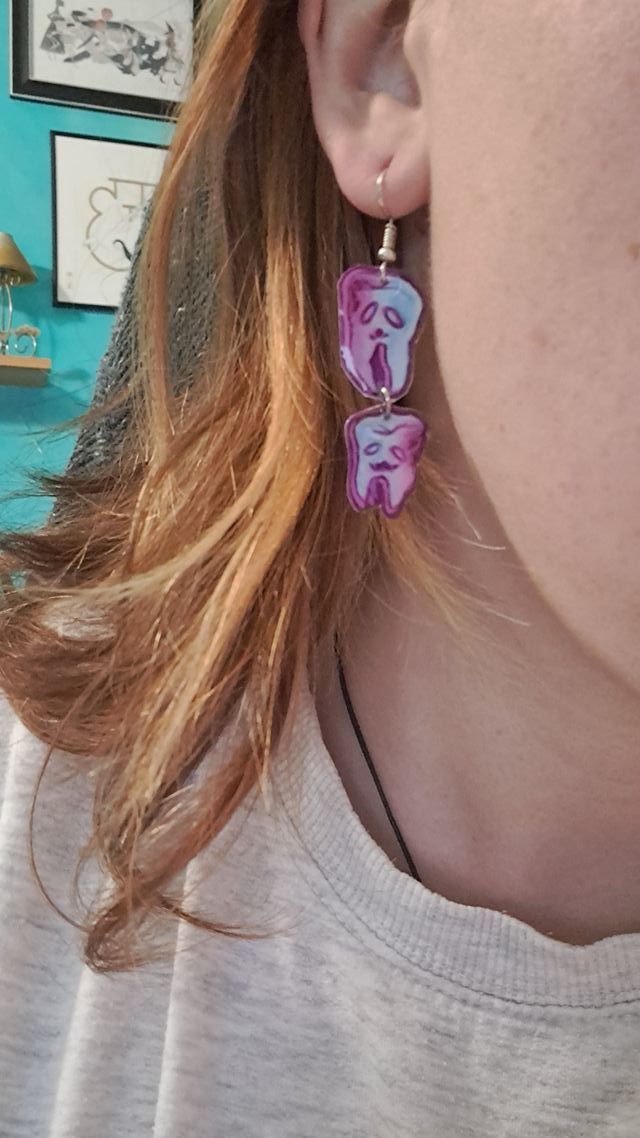 Pendientes Halloween Spookys Horror Cute 