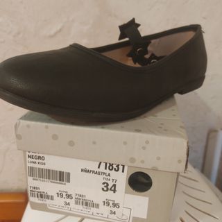 Zapato niña tipo bailarina 