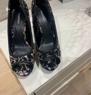 Zapatos Graceland tacón estampados