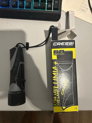 Linterna Cressi Lumia+ pesca Submarina/buceo