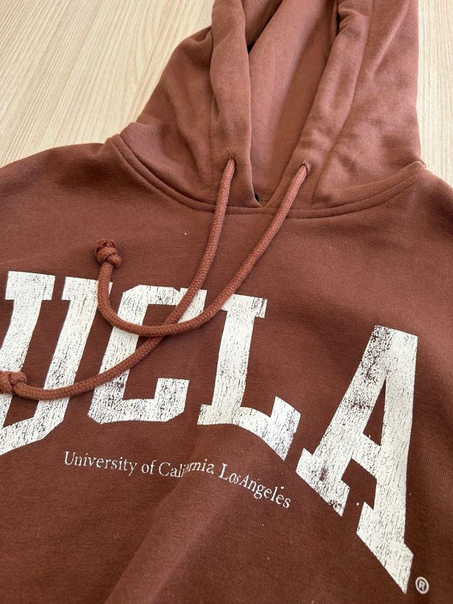 Sudadera corta marron hym