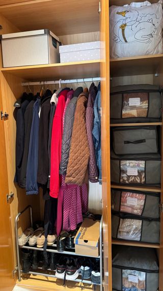 Organización de armarios y decoración de espacios.