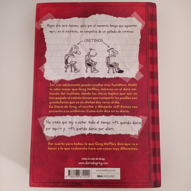 Diario de Greg 1 - Un pringao total