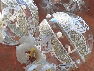 Addobbi natalizi, 4 palline per l'albero