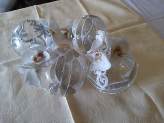 Addobbi natalizi, 4 palline per l'albero