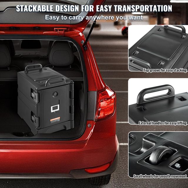 Contenitore per Alimenti Isolato 75L Scaldavivande