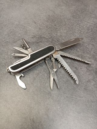 Navaja multiusos acero inoxidable