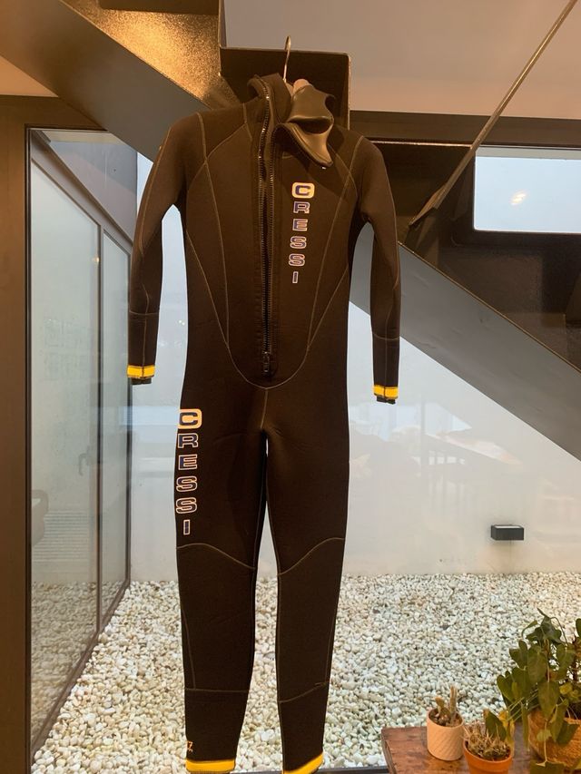 Conjunto traje buceo Cressi largo5/7 + corto 5