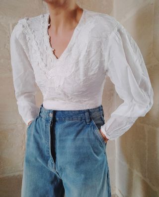 Maglietta pizzo 