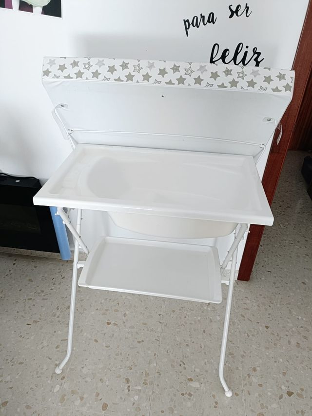 Bañera cambiador bebé - Plegable