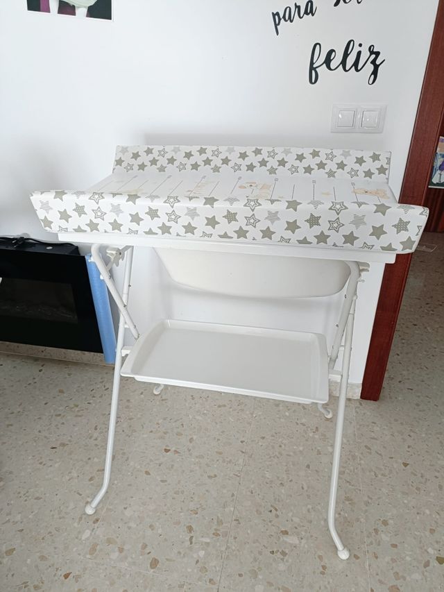 Bañera cambiador bebé - Plegable