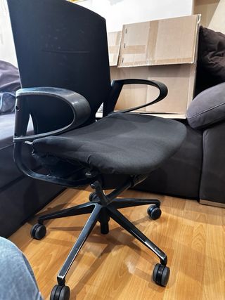 Silla oficina negra - Giratoria