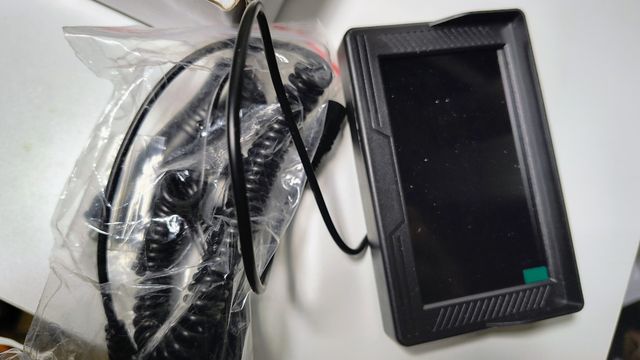 Cámara trasera con monitor