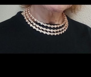 Gargantilla brillantes nueva 