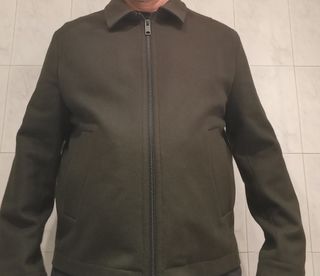 Cazadora Massimo Dutti Studio verde