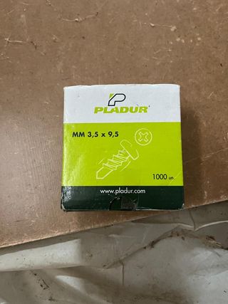 Tornillos Pladur 3,5x9,5mm (1000 ud)
