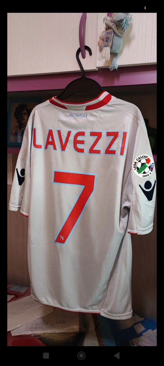 Maglia Ufficial Ssc Napoli Pocho Lavezzi