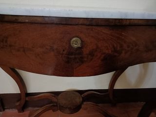 Antigua cómoda tocador isabelino caoba