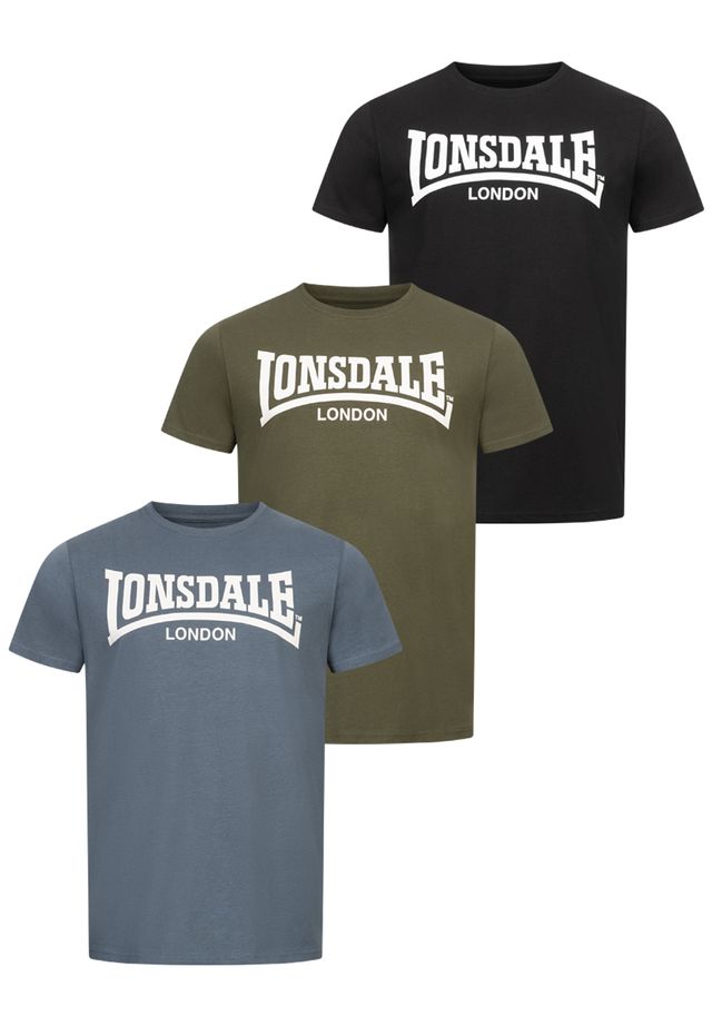 Pack 3 camisetas Lonsdale London. Hay tallas