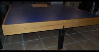 Mesa de centro cuadrada 120x120x50