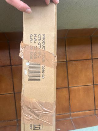 Parasol 210cm ancho y Base 22kg - Buena calidad