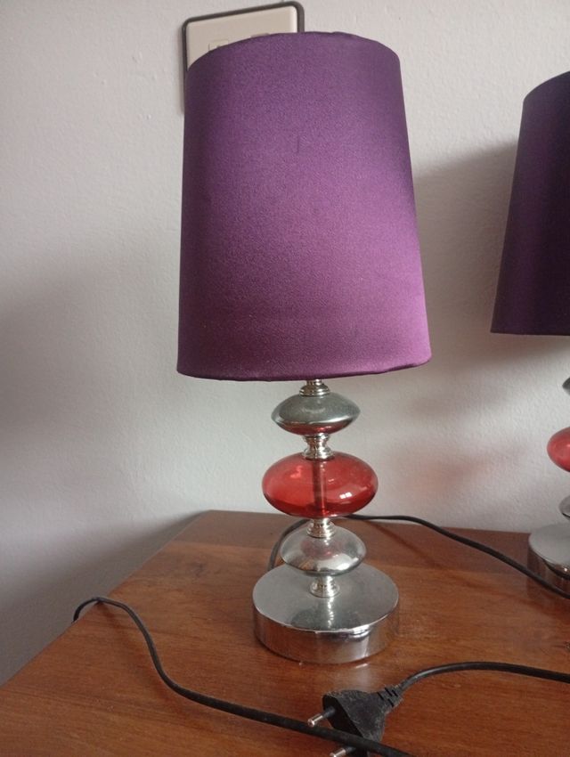 Lámparas de mesita.